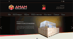 Desktop Screenshot of amam.com.br