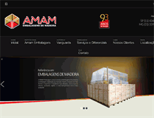 Tablet Screenshot of amam.com.br