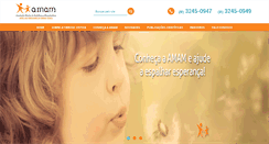Desktop Screenshot of amam.org.br